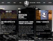 Tablet Screenshot of northernmonkbrewco.com